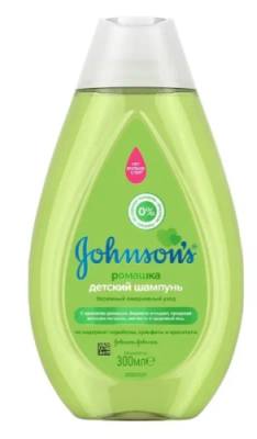 JOHNSONS BABY шампунь д/волос с ромашкой 300мл